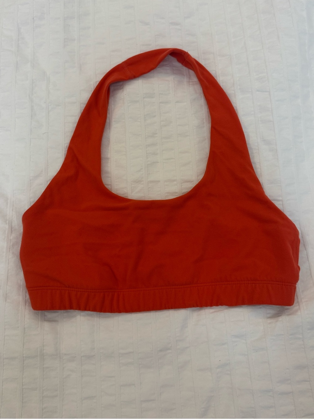 Aritzia Golden Butter Halter Bra Top - size s